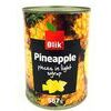 Ananasi sīrupā gab. 565g (340g), Blik