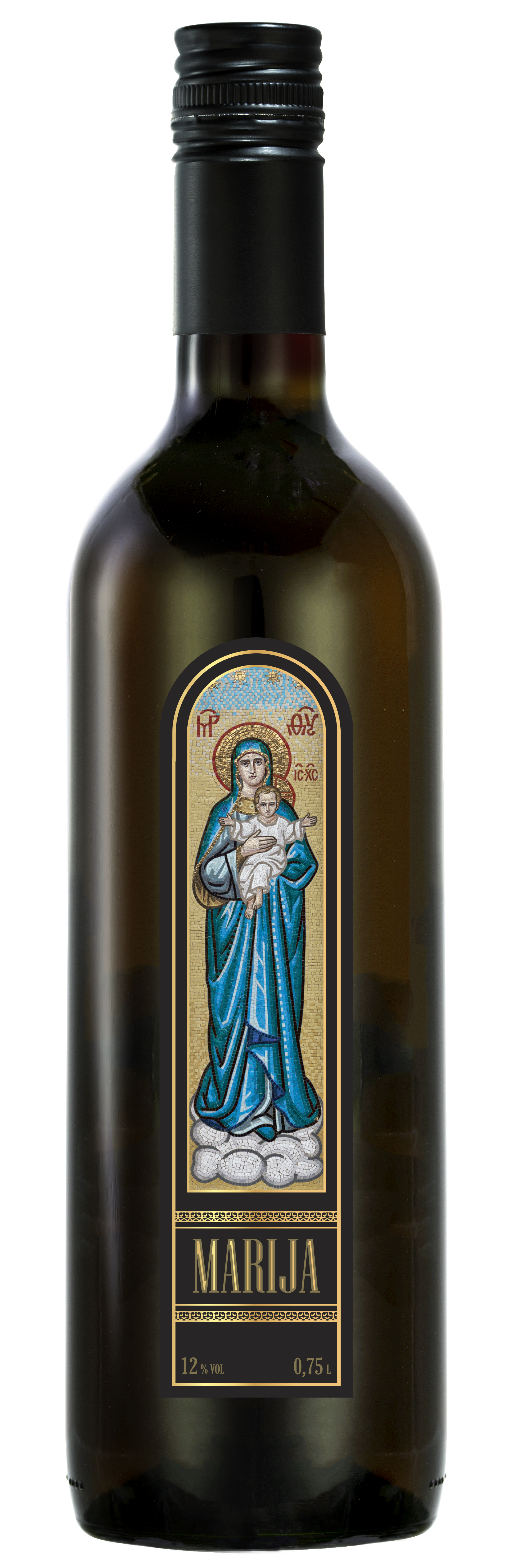 Aromatizēts augļu vīns Marija saldais 12% 0.75l