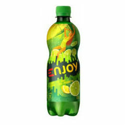 B/a gāzēts dzēriens Enjoy citronu-laima-piparmētru 0.5L.