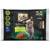 Barība kaķēniem mīkstā Kitten jaukta izlase 4x85g, Sheba