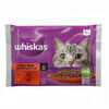 Barība kaķiem mīkstā 1+ gaļas klasiskā izlase 4x85g, Whiskas