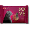 Barība kaķiem mīkstā ar teļa gaļu 4x85g, My Love