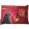 Barība kaķiem mīkstā ar truša gaļu 4x85g, My Love