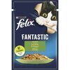 Barība kaķiem mīkstā Fantastic (trusis) Felix 85g, Purina