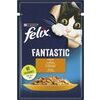 Barība kaķiem mīkstā Fantastic (vista) Felix 85g, Purina