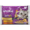Barība kaķiem mīkstā Tasty Mix ar jēra un tītara frikasē mērcē 4x85g, Whiskas