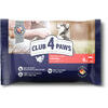 Barība kucēniem mīkstā ar tītara gaļu mērcē 4x85g, Club4 Paws 