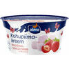 Biezpiena krēms ar zemenēm un zefīra garšu 150g, Alma