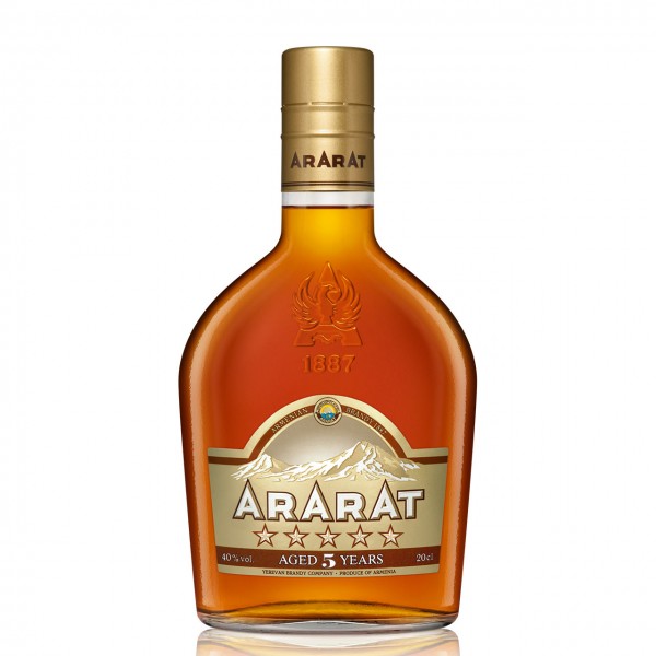 Brendijs Ararat 5* 40% 0.2L