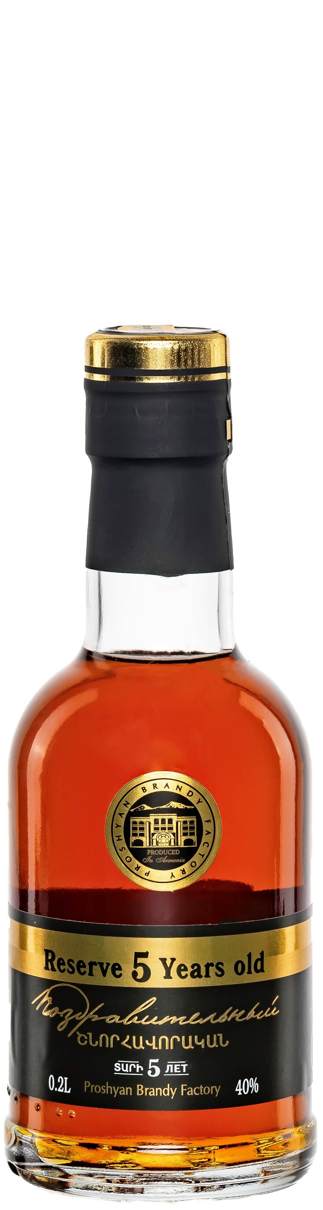Brendijs Armenian Original Reserve 5YO 40%,0,2l