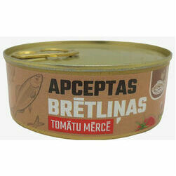 Brētliņas apceptas tomātu mērcē 240g (144g), Banga