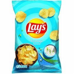 Čipsi ar krējuma un zaļo lociņu garšu 130g, Lays