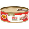 Cūku tauki ar garšvielām, sterilizēti konservi 230g, RGK