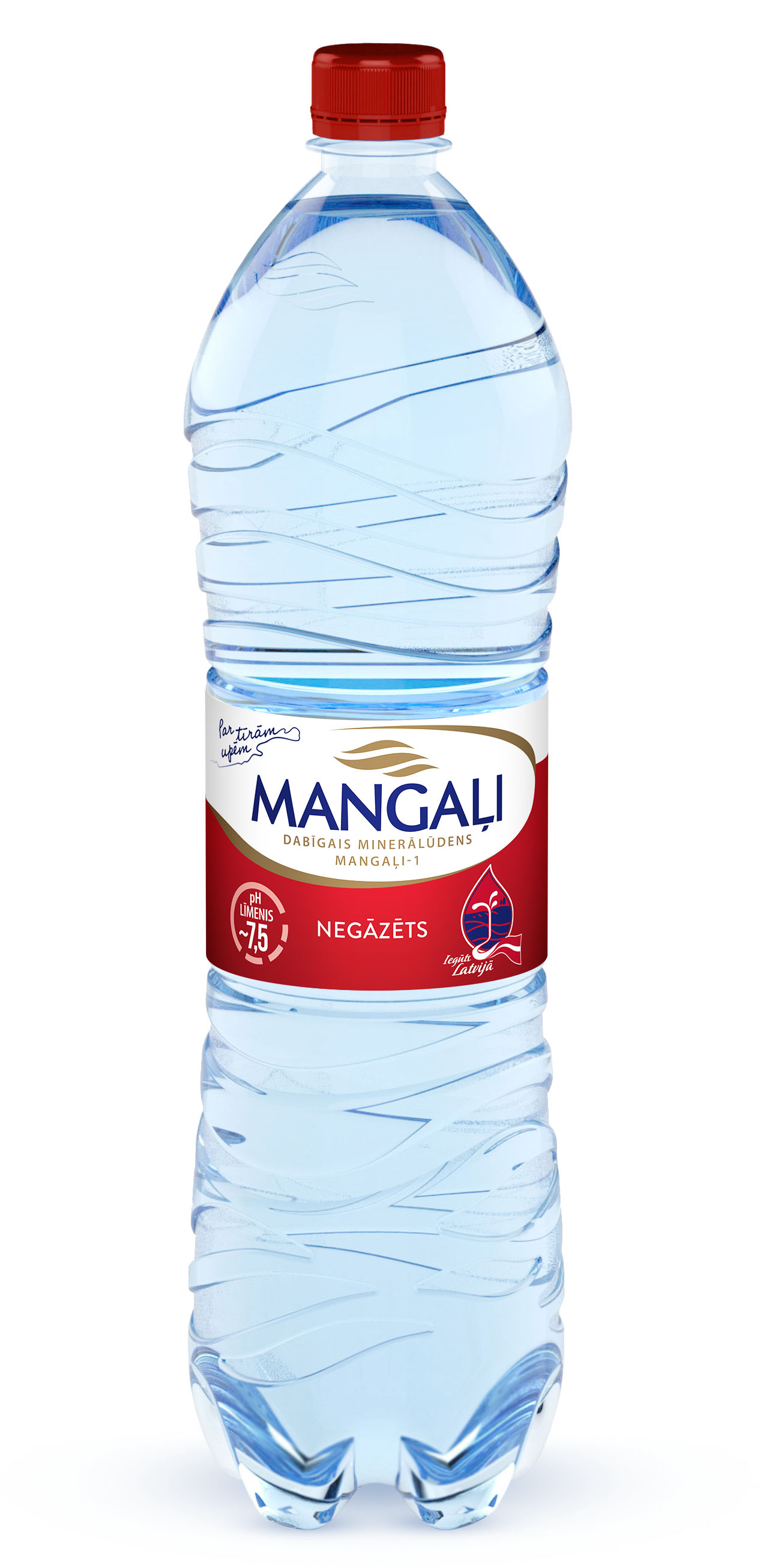 Dabīgais minerālūdens negāz. 1.5l PET, Mangaļi