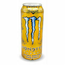 Enerģijas dzēriens Monster Ultra Golden Pineapple 0.5l CAN