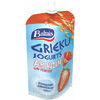 Grieķu jogurts ar auzām un zemenēm 180g, Baltais