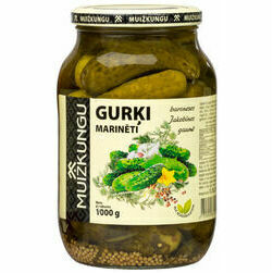 Gurķi marinēti 1kg (500g), Muižkungu