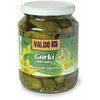 Gurķi marinēti (6-9cm) klasiskie 720ml/ 680g (340g), Valdo