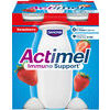 Jogurta dzēriens Actimel zemeņu 4x100g, Danone