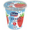 Jogurts ar zemeņu garšu un C vitamīnu 300g, Baltais