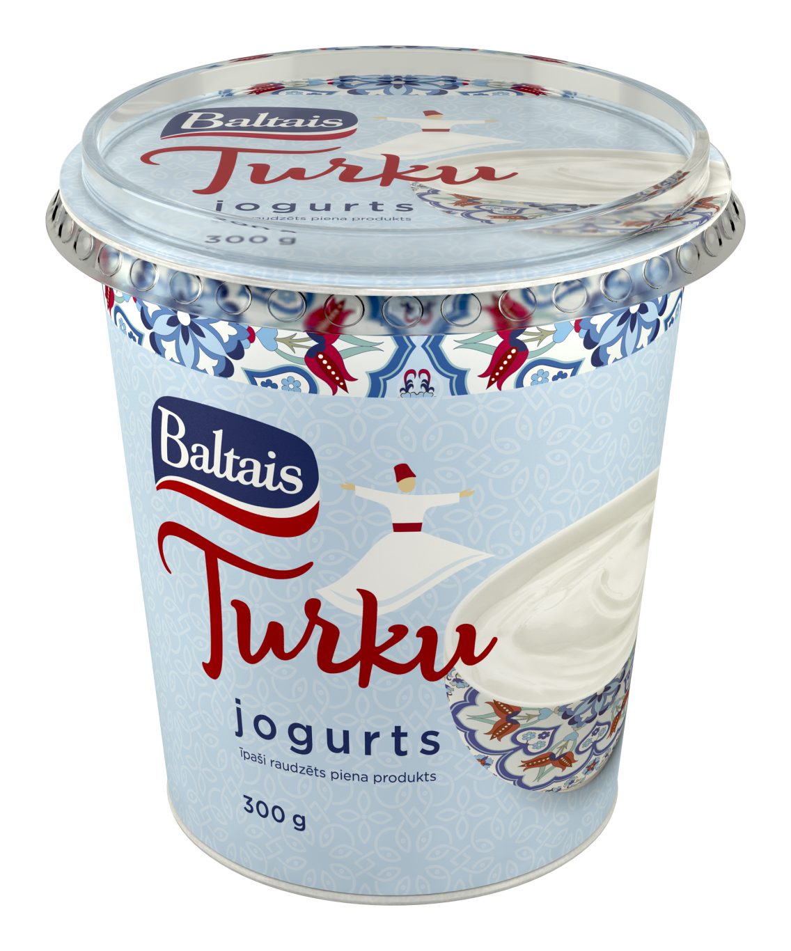 Jogurts Turku 300g, Baltais