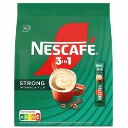 Kafija šķīstoša Strong 3in1 10x16g, Nescafe