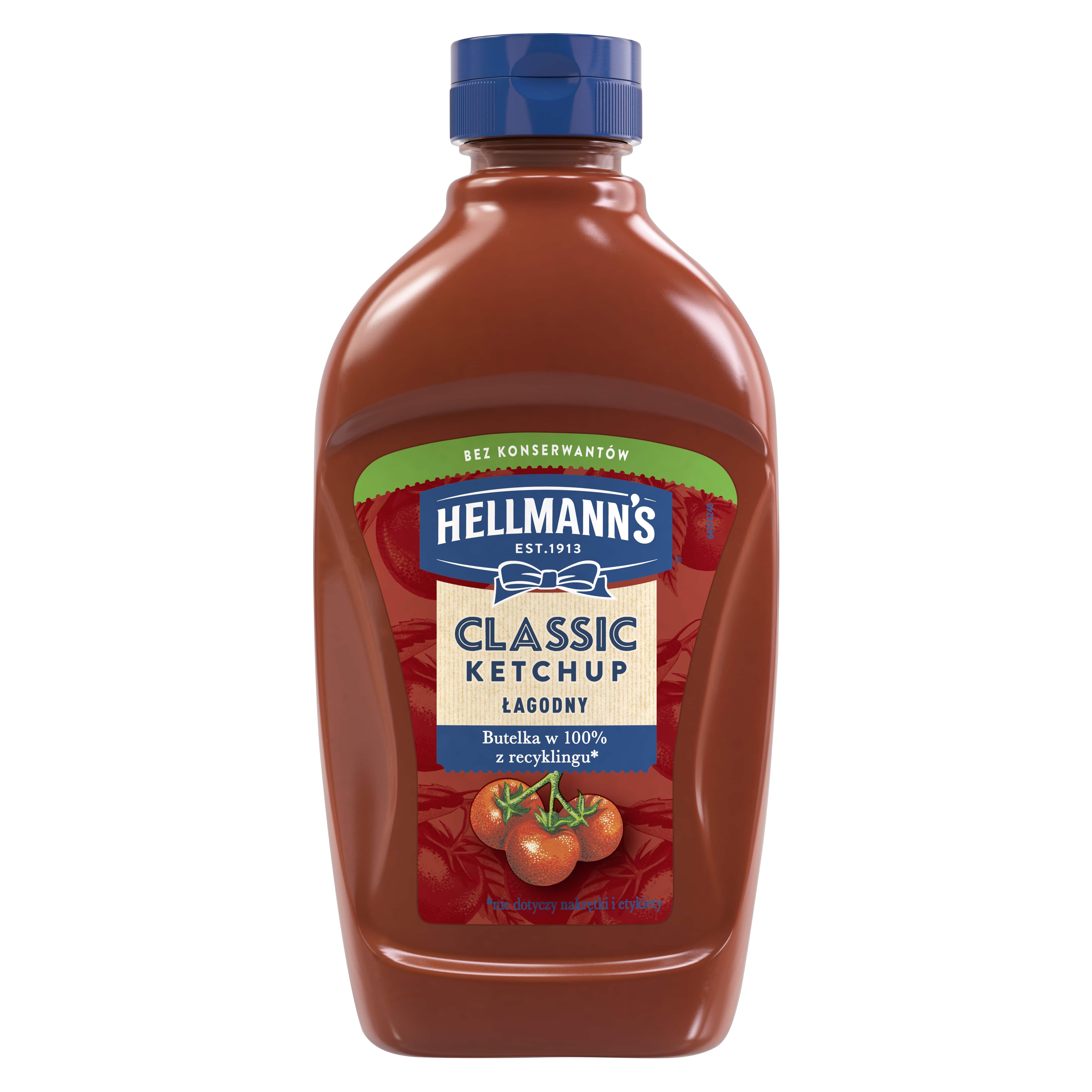 Kečups Hellmanns Mild 485g