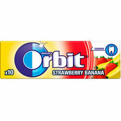 kosl-gumija-orbit-strawberry-bananna-stickpack-10-gab-14g