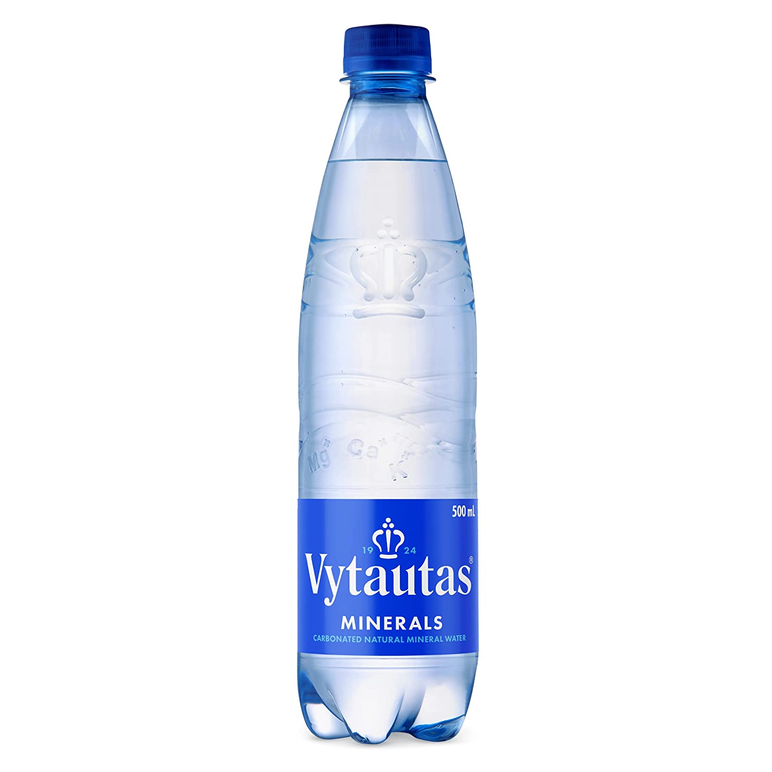 Naturāls minerālūdens gāzēts 0.5l, Vytautas