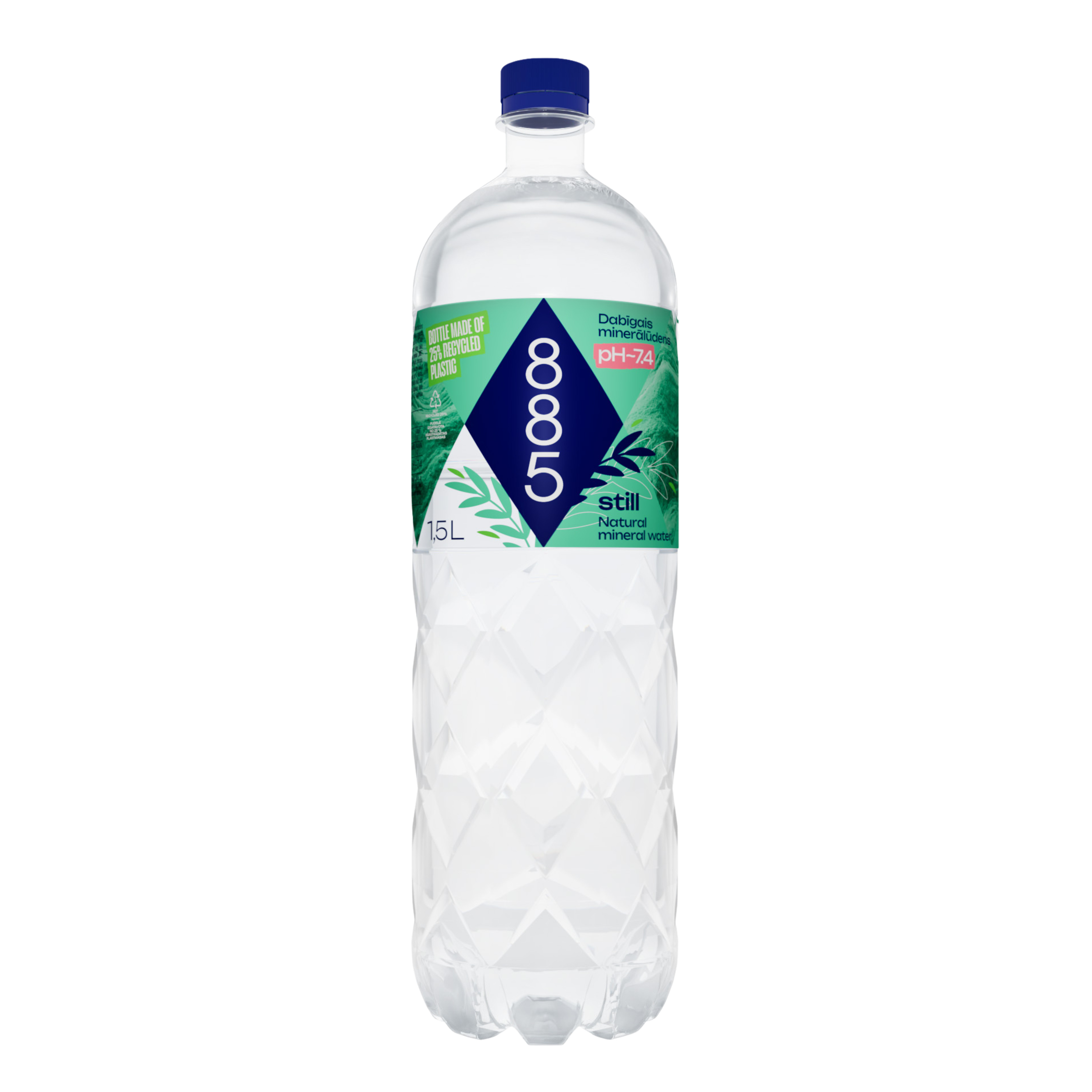 Negāzēts dabīgais minerālūdens 885 1.5l