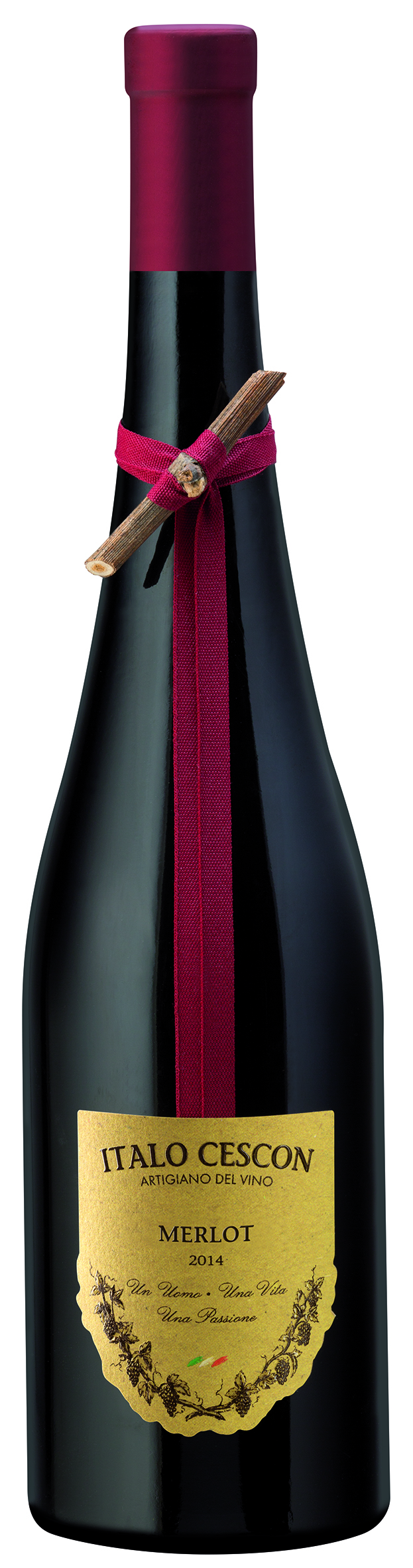S.vīns Italo Cescon Merlot 12%, 0,75l sauss