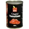 Tomāti savā sulā Chopped 400g (240g), Blik
