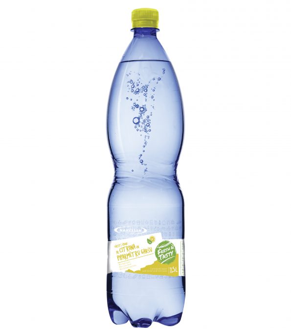 Ūdens ar citrona garšu, gāzēts Citrons G 1.5l, Venden