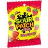 Želejkonfektes zemeņu garšas ar skābo cukura apvalku 160g, Sour Patch Kids